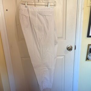 Talbots Women’s white capris.
